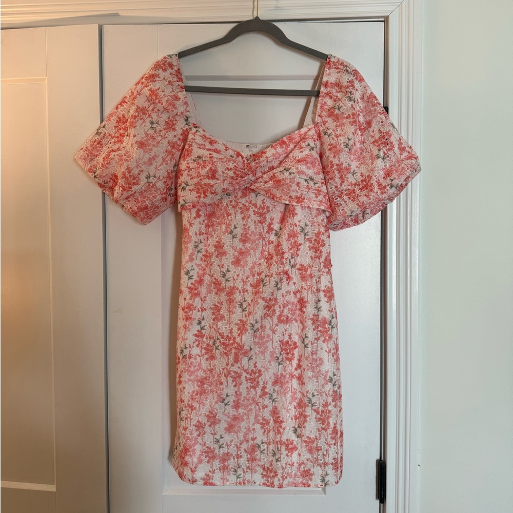 Adeline Rae puff sleeve dress, size Medium